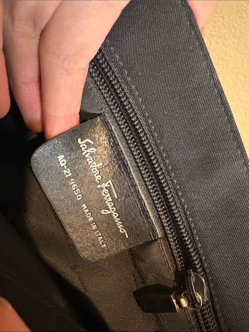 Salvatore Ferragamo Black Mini Tote Handbag - Picture 4 of 13